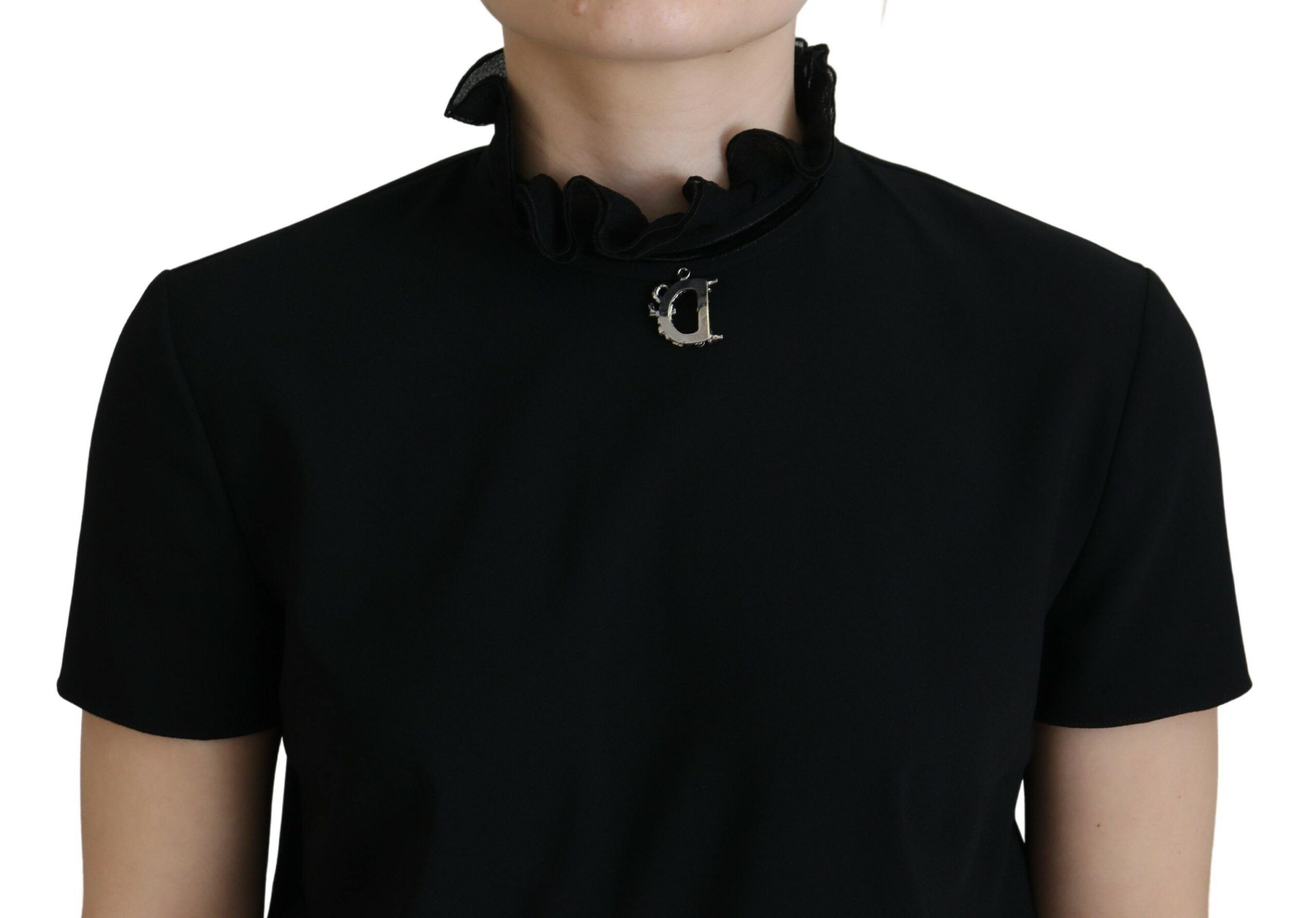 Polyester Short Sleeves Sheath Mini Women's Dress (Pre-Owned) - Dsquared² - Modalova