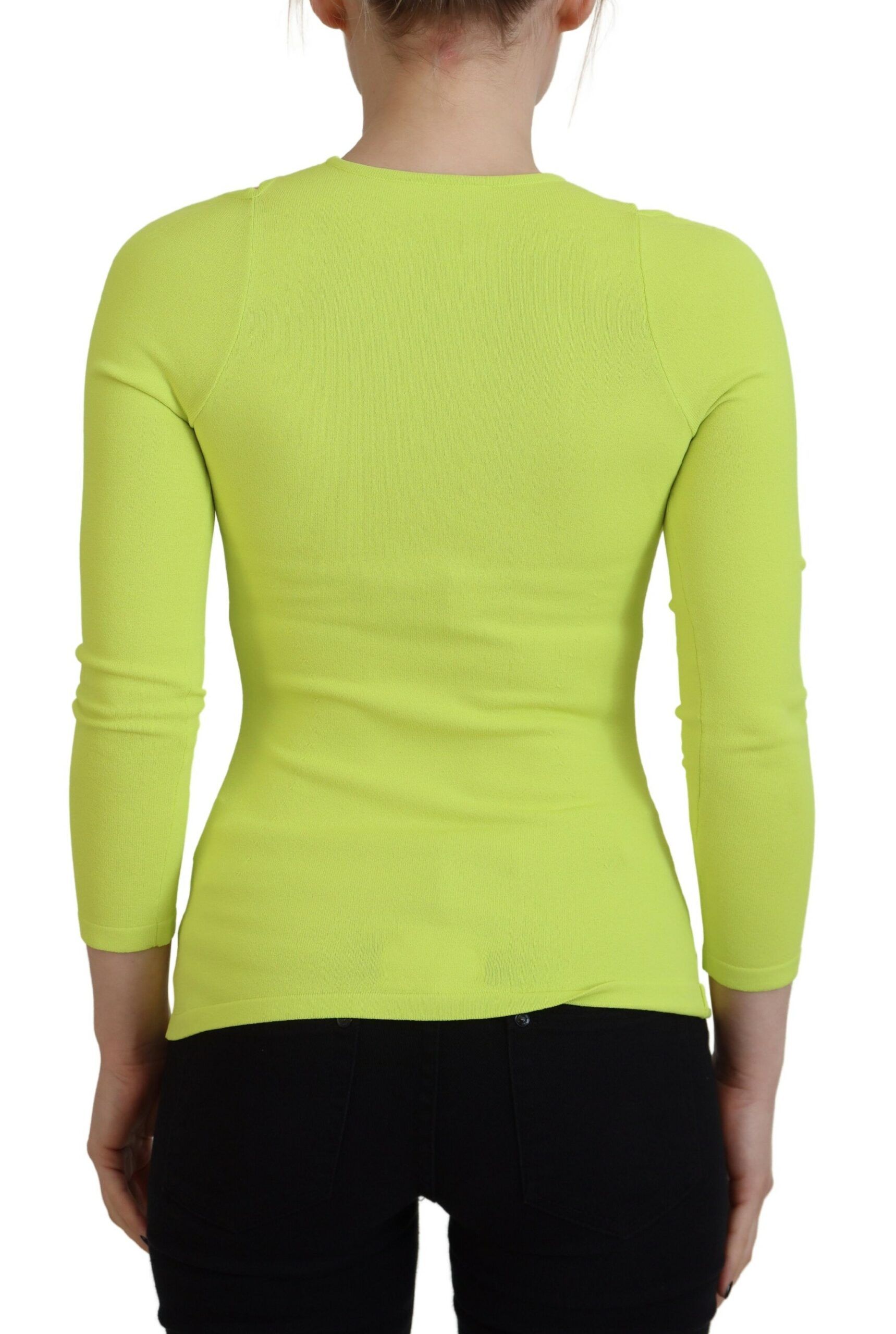 Yellow Viscose Open Shoulder Long Sleeves Women's Top (Pre-Owned) - Dsquared² - Modalova