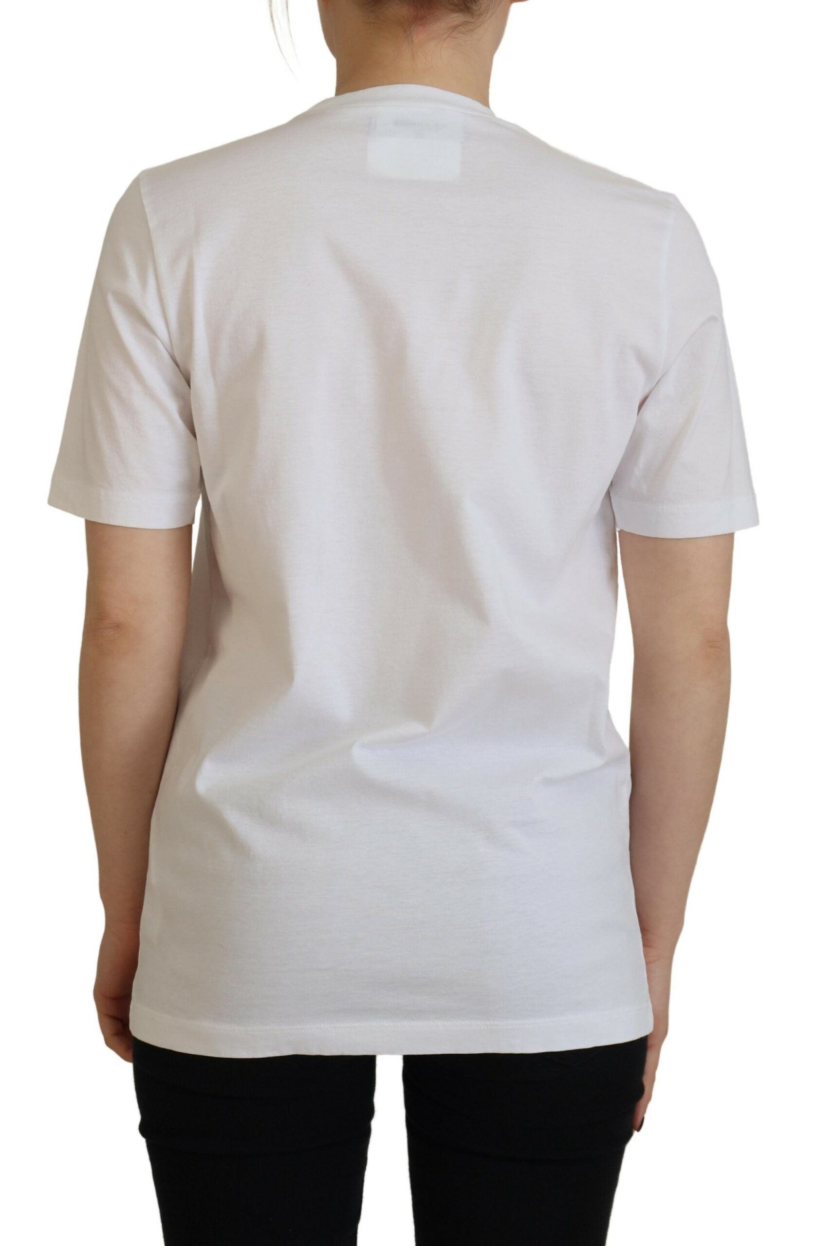 Logo Patch Crewneck Short Sleeve Tee Women's T-shirt (Pre-Owned) - Dsquared² - Modalova