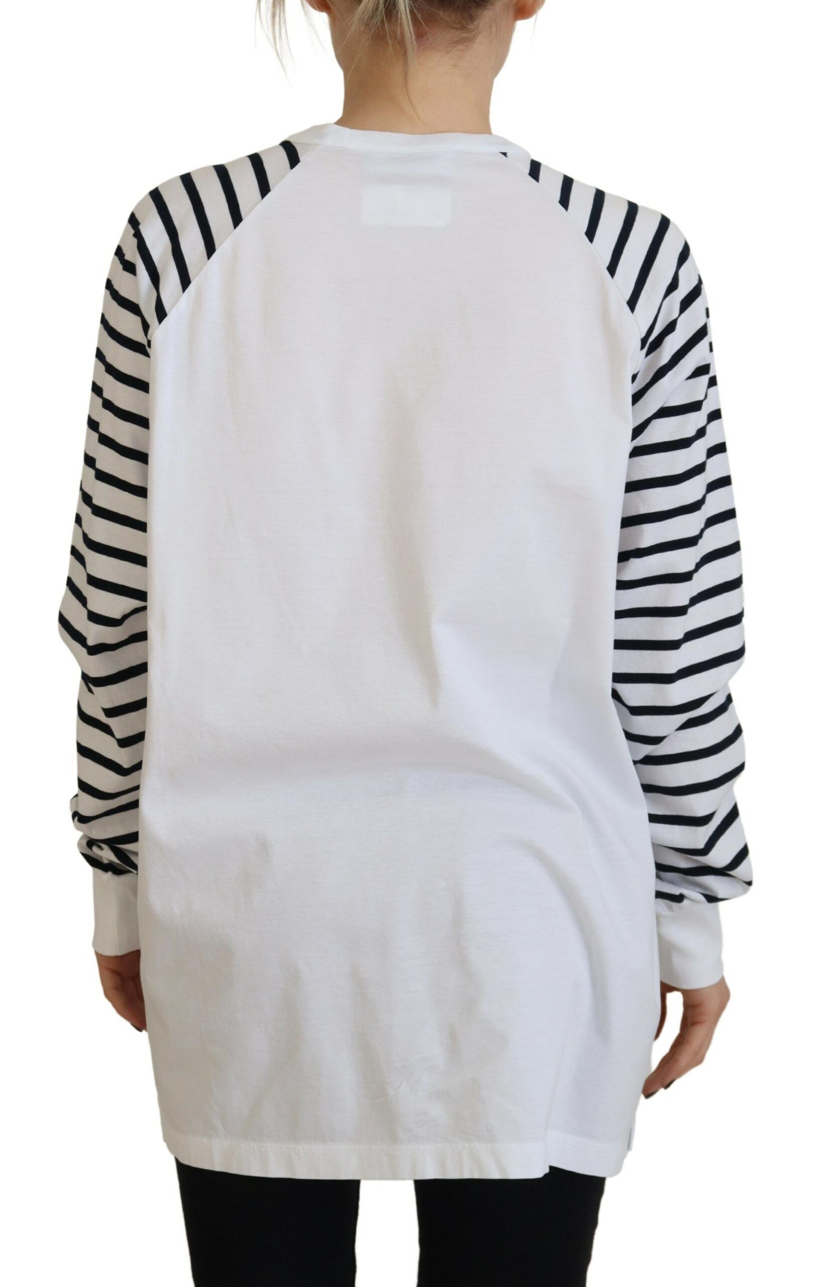 Cotton Striped Crew Neck Short Sleeve Women's Sweater (Pre-Owned) - Dsquared² - Modalova