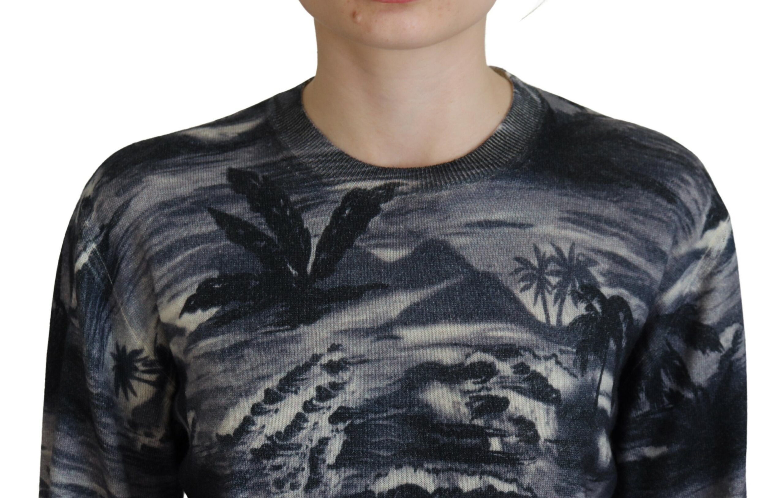 Long Sleeve Thunder Sky Print Casual Women's Sweater (Pre-Owned) - Dsquared² - Modalova