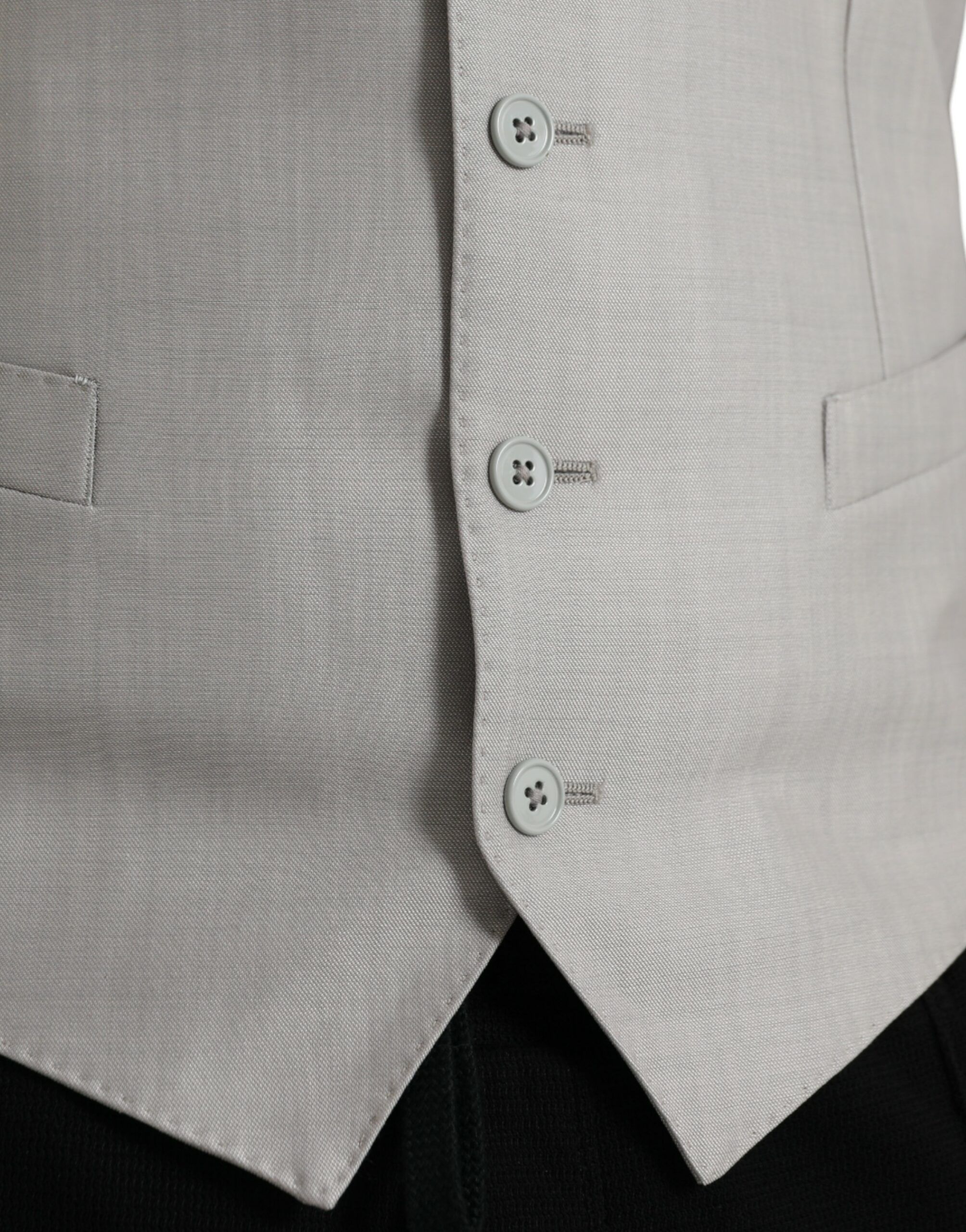 Light Wool Formal Dress Waistcoat Men's Vest - Dolce & Gabbana - Modalova