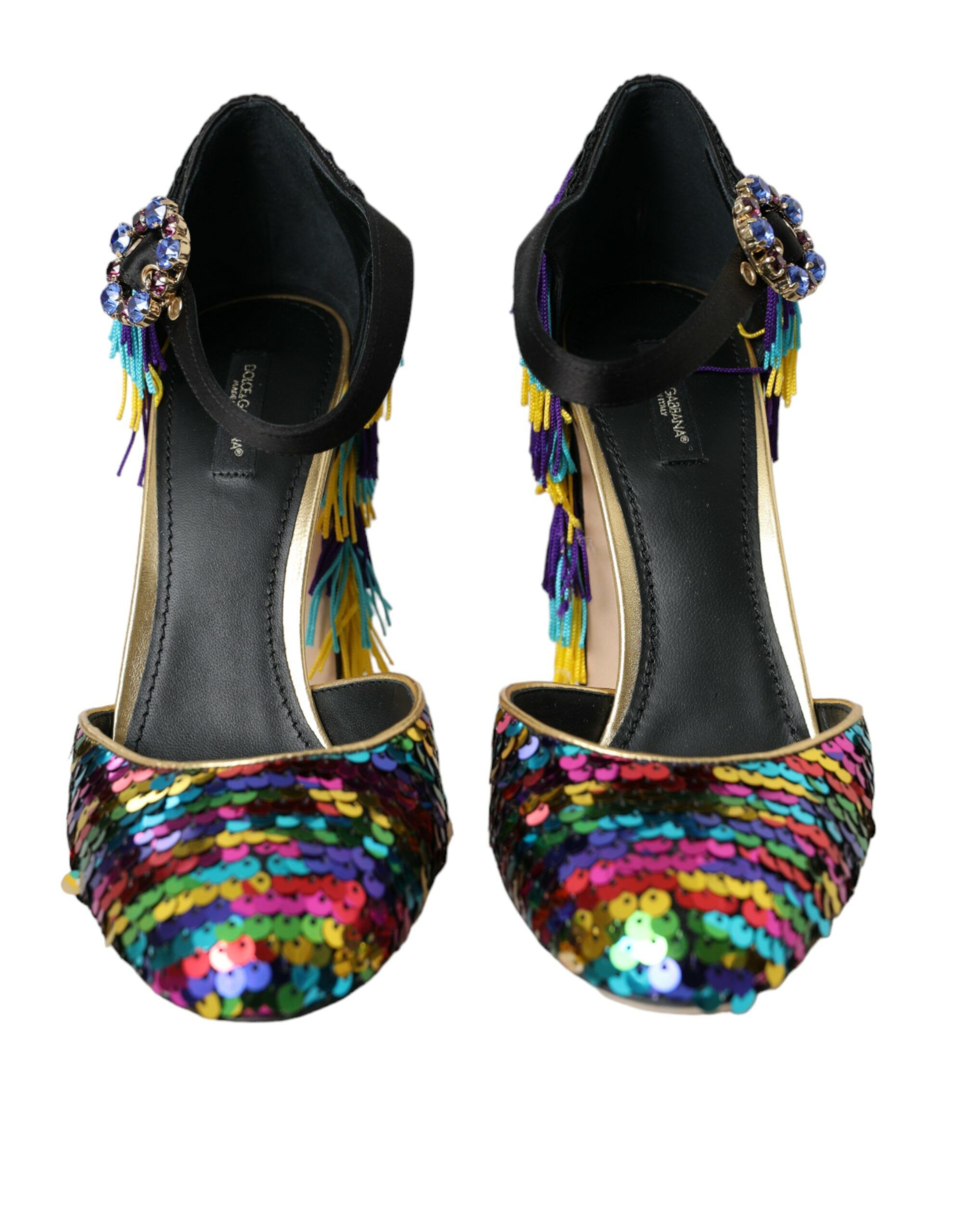 Sequin Crystal Mary Jane Women's Shoes - Dolce & Gabbana - Modalova