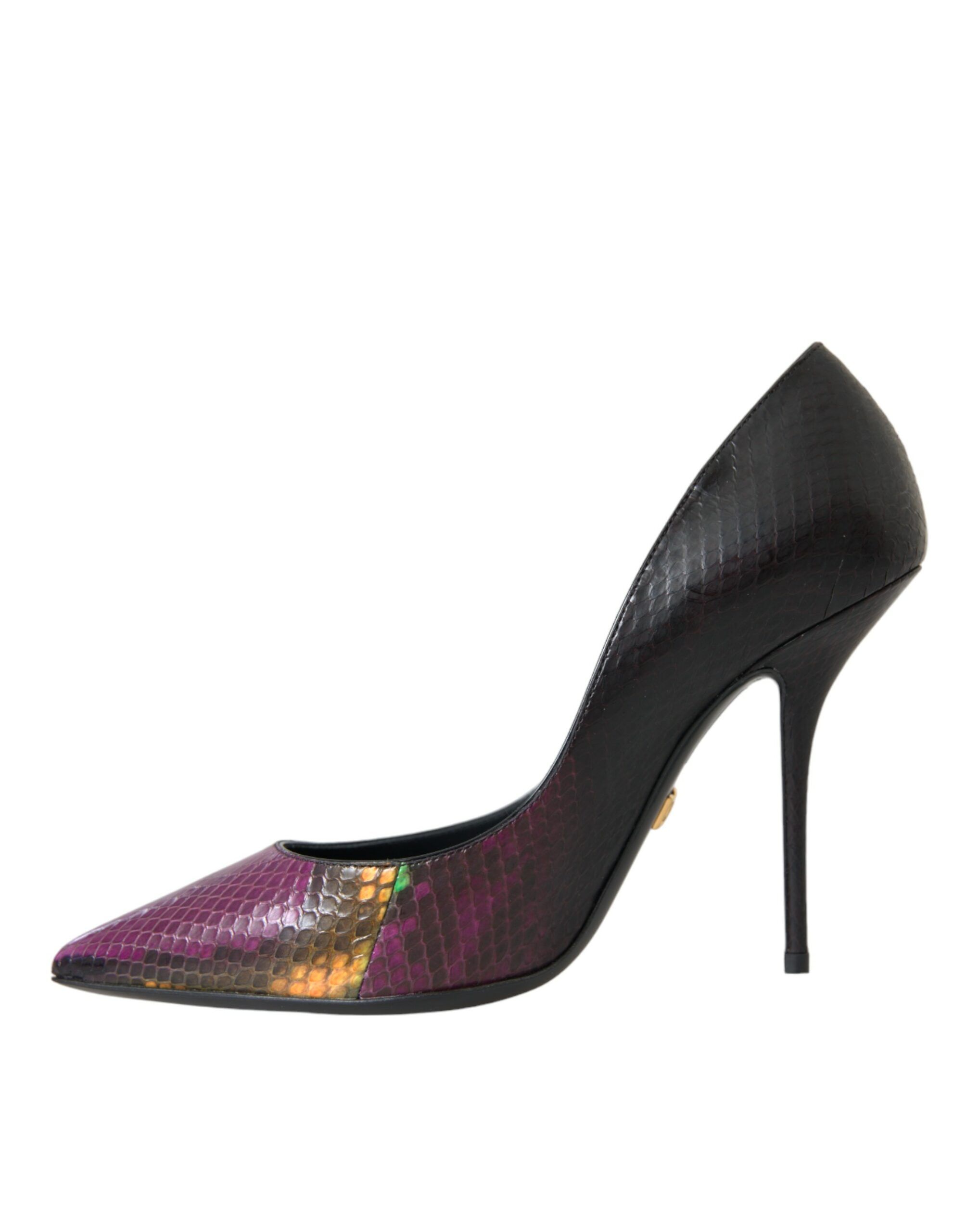 Exotic Leather Heels Pumps Women's Shoes - Dolce & Gabbana - Modalova