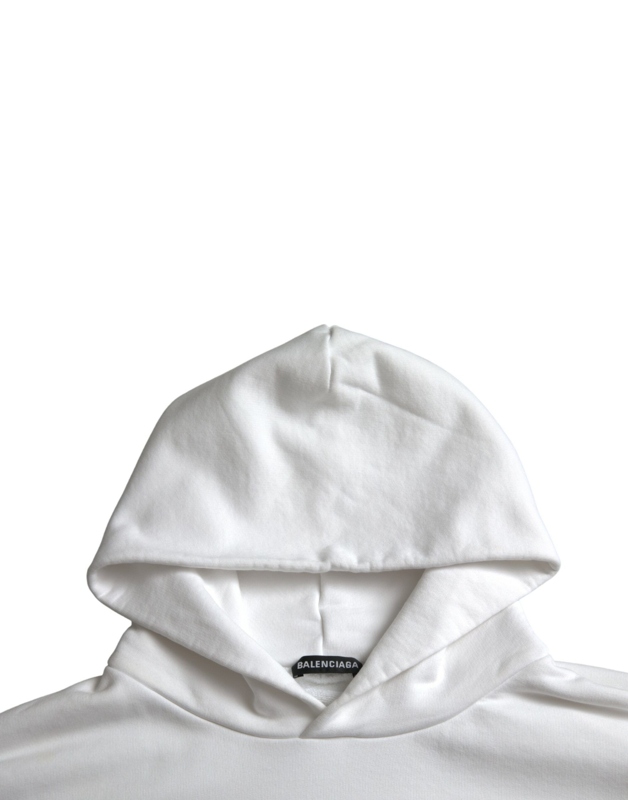 Cotton Logo Hooded Pullover Sweatshirt Men's Sweater - Balenciaga - Modalova
