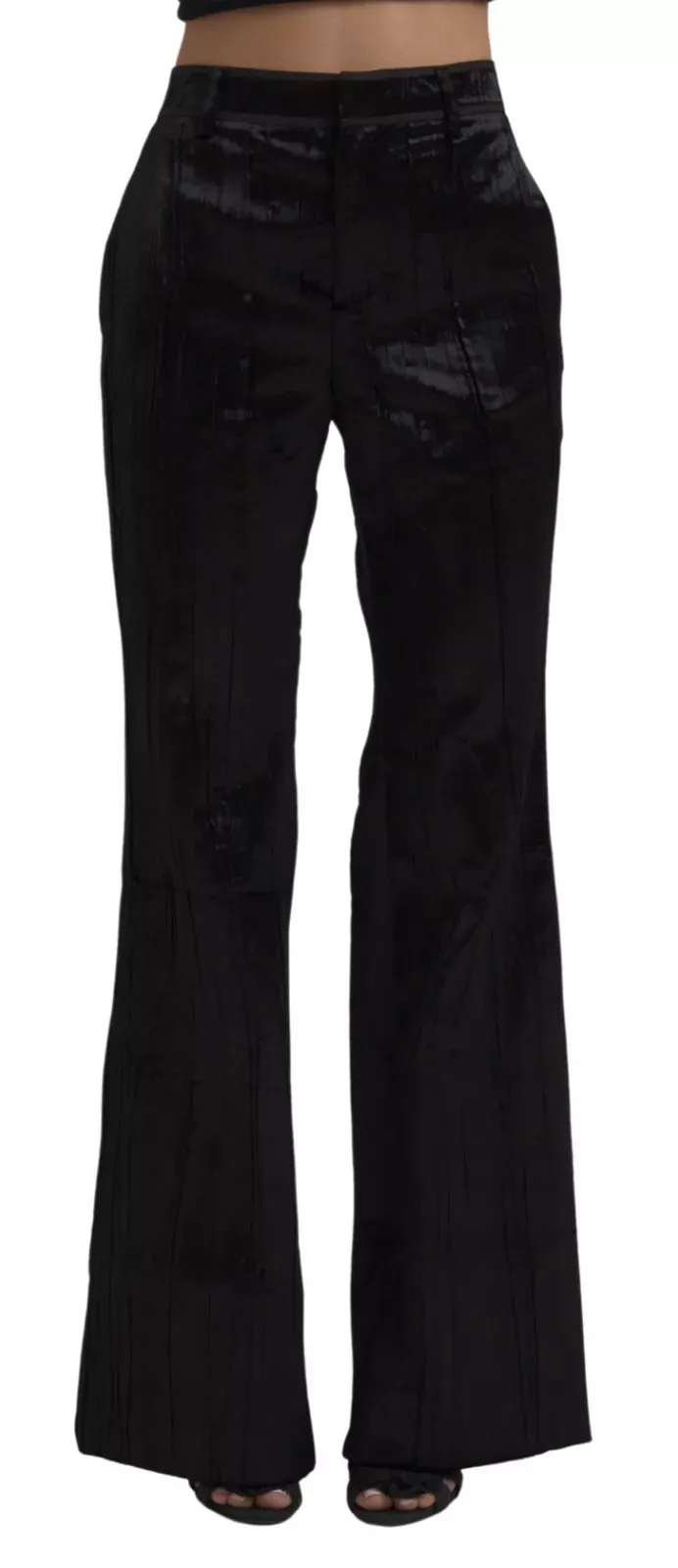 Viscose Super Flare High Waist Women's Pants (Pre-Owned) - Dsquared² - Modalova