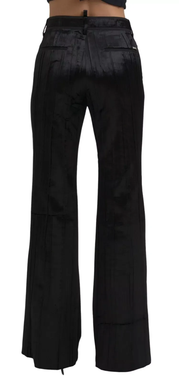Viscose Super Flare High Waist Women's Pants (Pre-Owned) - Dsquared² - Modalova