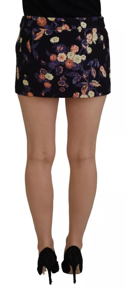 Floral Embroidery Mid Waist A-line Mini Women's Skirt (Pre-Owned) - Dsquared² - Modalova