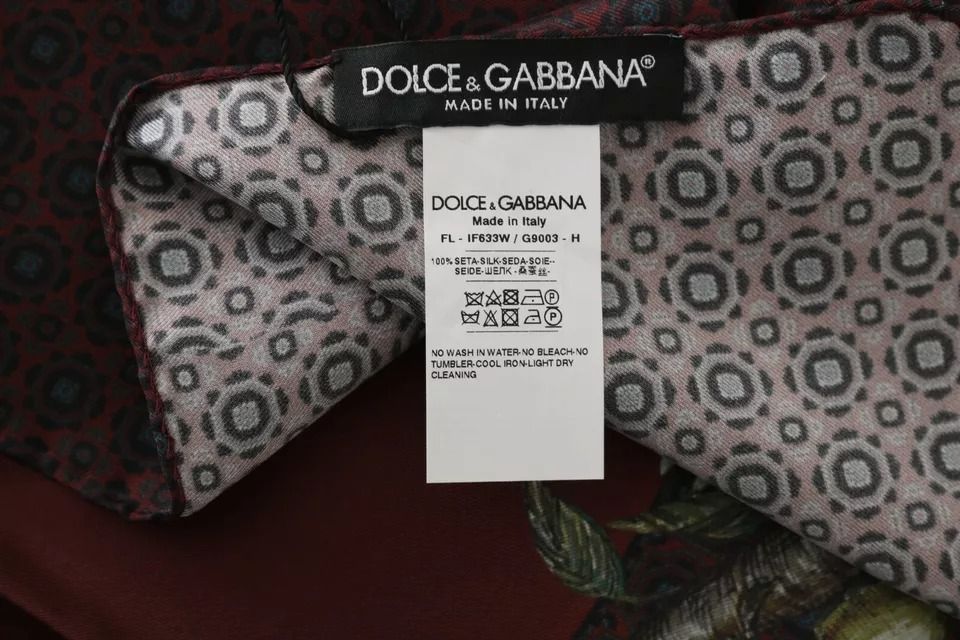 Silk Floral Wrap Women Women's Scarf (Pre-Owned) - Dolce & Gabbana - Modalova