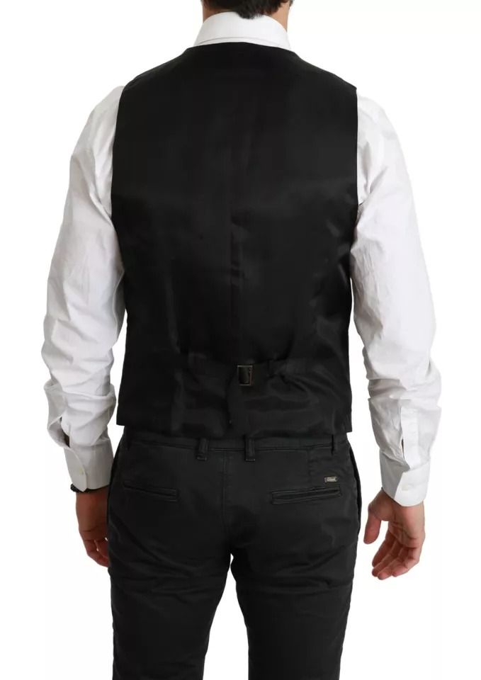 Wool Stretch Waistcoat Formal Dress Men's Vest (Pre-Owned) - Dolce & Gabbana - Modalova