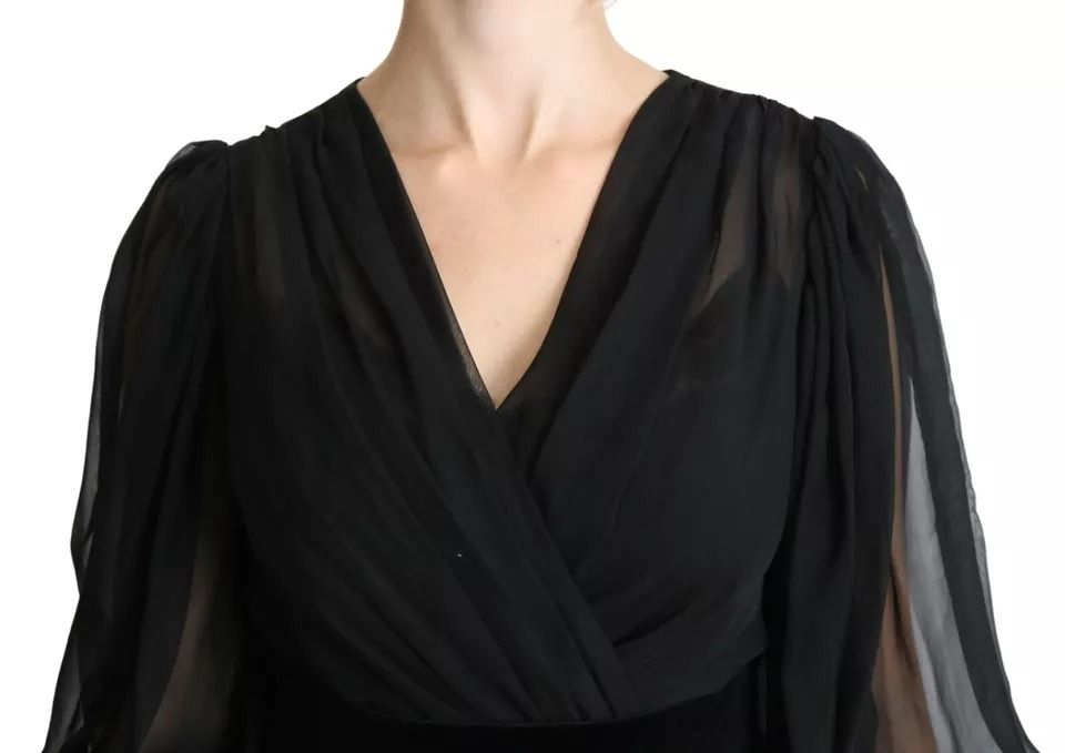 Mesh Pleated Mini Silk Blend Women's Dress (Pre-Owned) - Dolce & Gabbana - Modalova