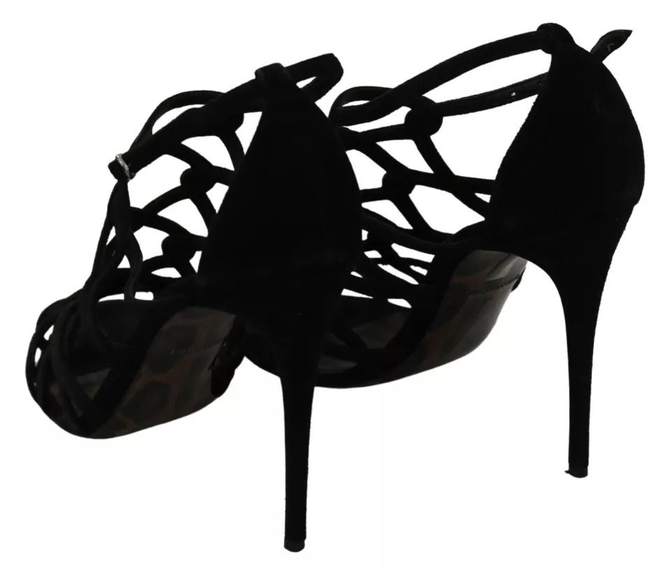 Suede Ankle Strap Stiletto Women's Shoes (Pre-Owned) - Dolce & Gabbana - Modalova
