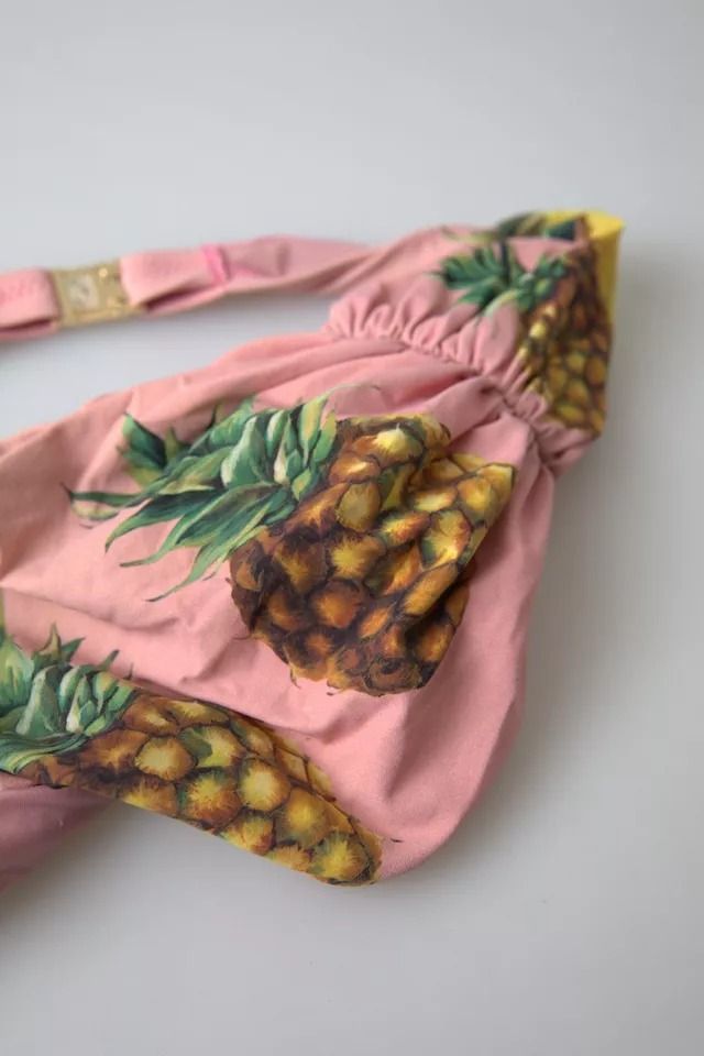 Printed Beachwear Bikini Top Women's Swimsuit (Pre-Owned) - Dolce & Gabbana - Modalova