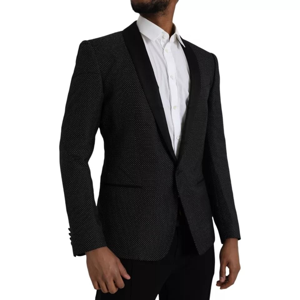 Jacquard MARTINI Single Breasted Coat Men's Blazer (Pre-Owned) - Dolce & Gabbana - Modalova