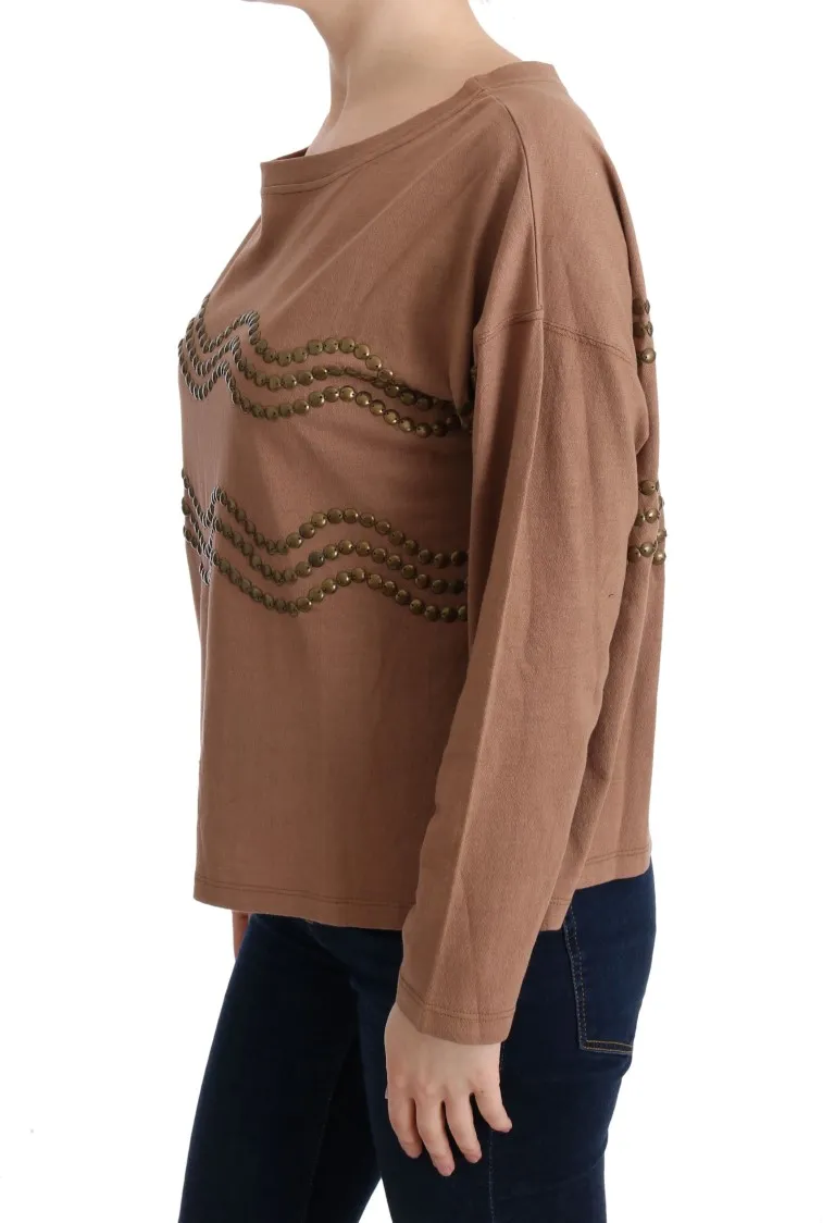 Cotton Studded Women's Sweater - John Galliano - Modalova