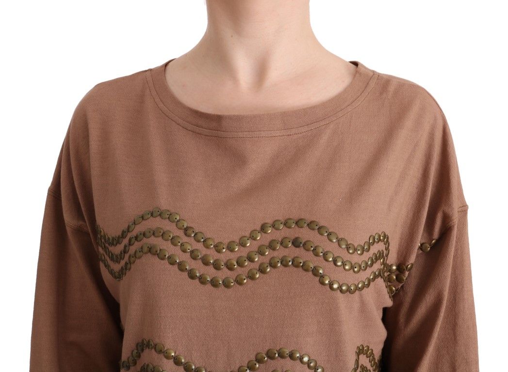 Cotton Studded Women's Sweater - John Galliano - Modalova