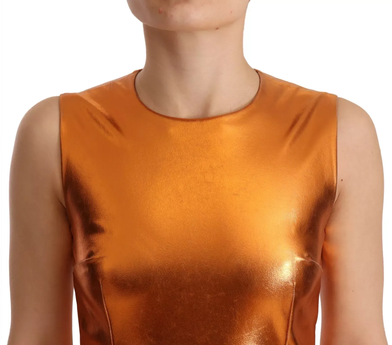 Metallic Sleeveless Sheath Women's Dress (Pre-Owned) - Dolce & Gabbana - Modalova