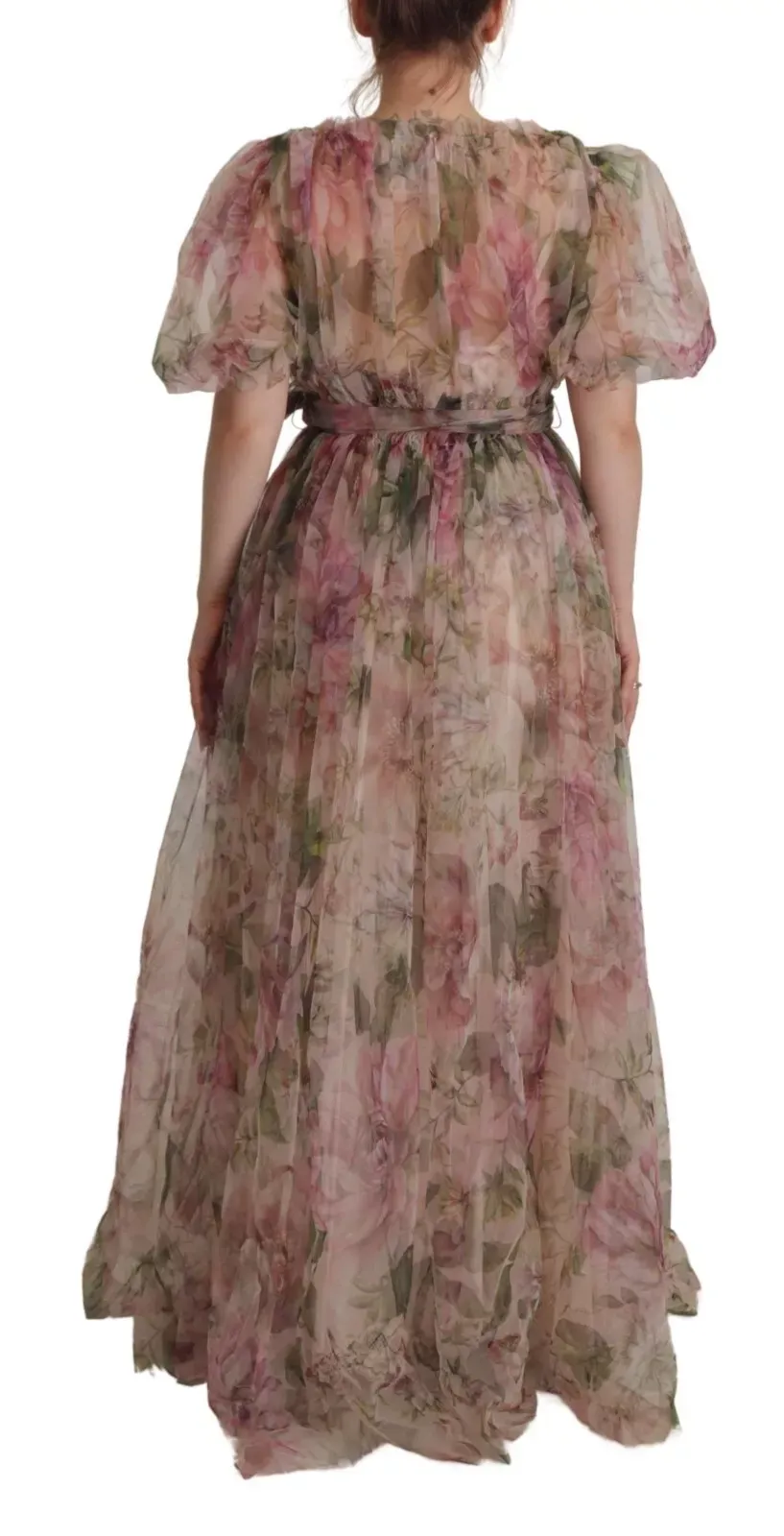 Floral Print Long Maxi Gown Women's Dress (Pre-Owned) - Dolce & Gabbana - Modalova