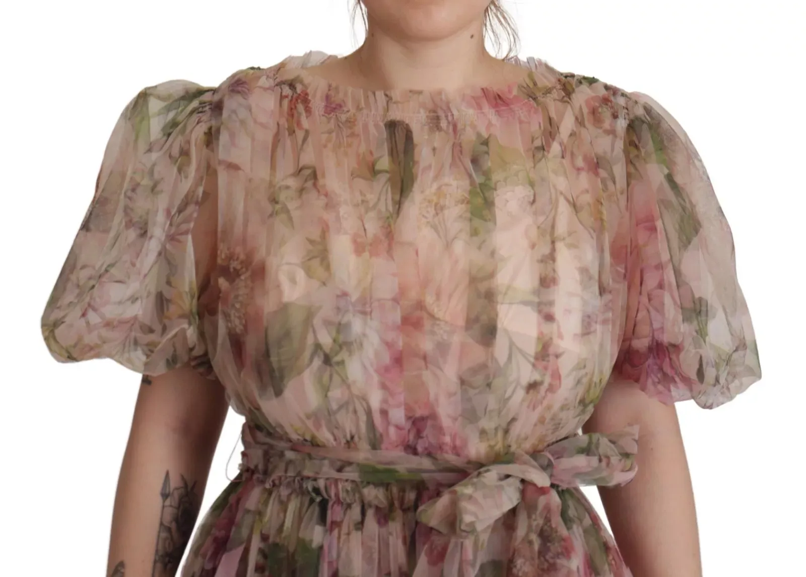 Floral Print Long Maxi Gown Women's Dress (Pre-Owned) - Dolce & Gabbana - Modalova