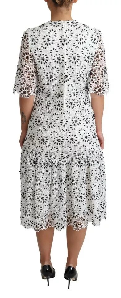 Cutout Design Polyester A-line Midi Women's Dress (Pre-Owned) - Dolce & Gabbana - Modalova