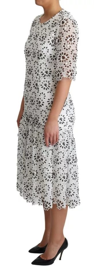 Cutout Design Polyester A-line Midi Women's Dress (Pre-Owned) - Dolce & Gabbana - Modalova