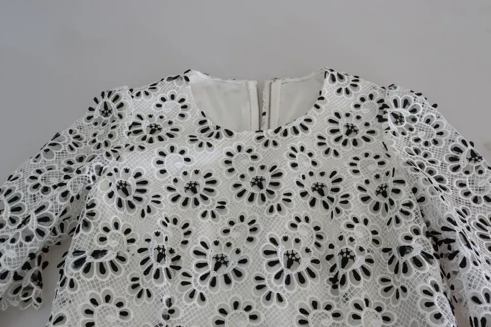 Cutout Design Polyester A-line Midi Women's Dress (Pre-Owned) - Dolce & Gabbana - Modalova