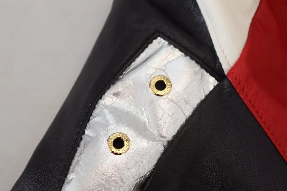 Black Leather Hooded Blouson Coat Men's Jacket (Pre-Owned) - Dolce & Gabbana - Modalova