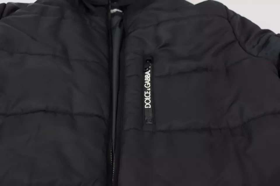 Nylon Hooded Parka Coat Winter Men's Jacket (Pre-Owned) - Dolce & Gabbana - Modalova