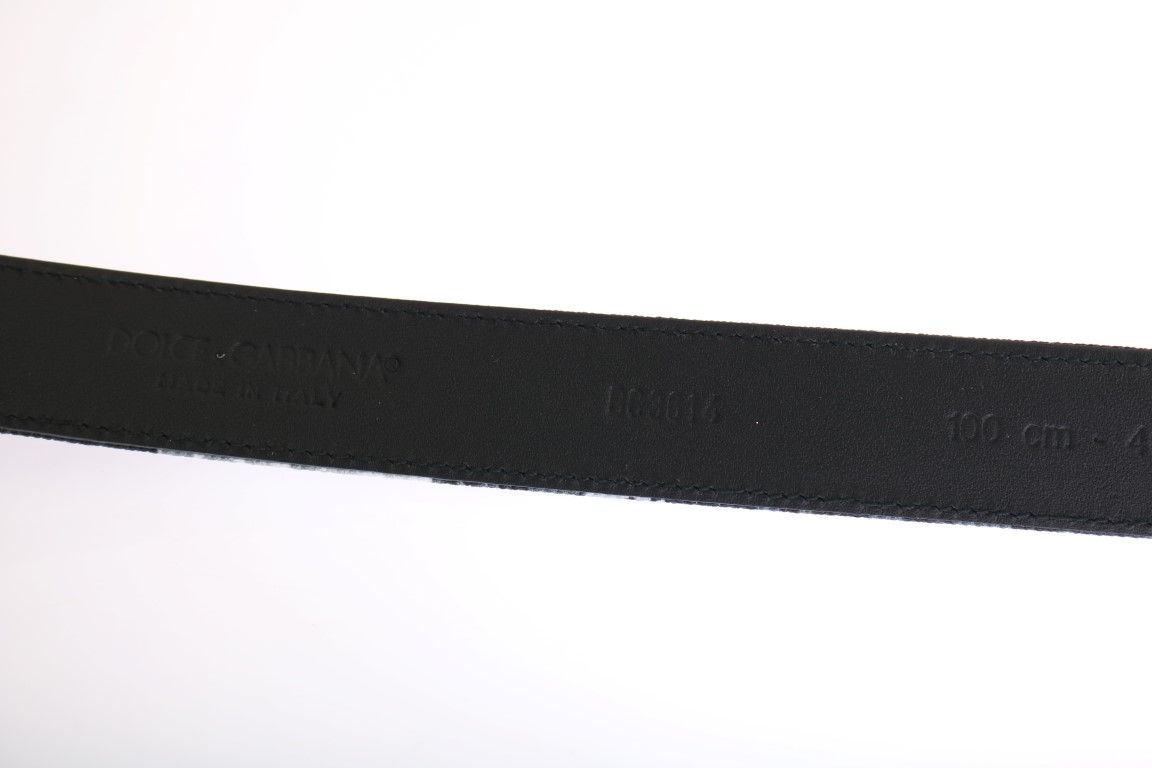 Cayman Linen Leather Men's Belt - Dolce & Gabbana - Modalova