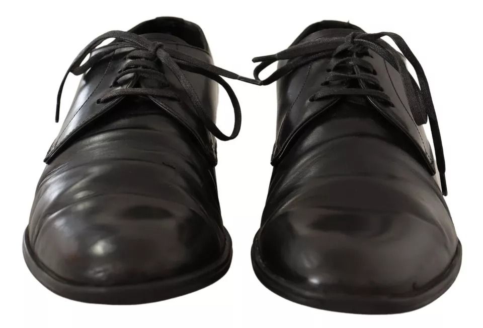 Leather Derby Dress Formal Men's Shoes (Pre-Owned) - Dolce & Gabbana - Modalova