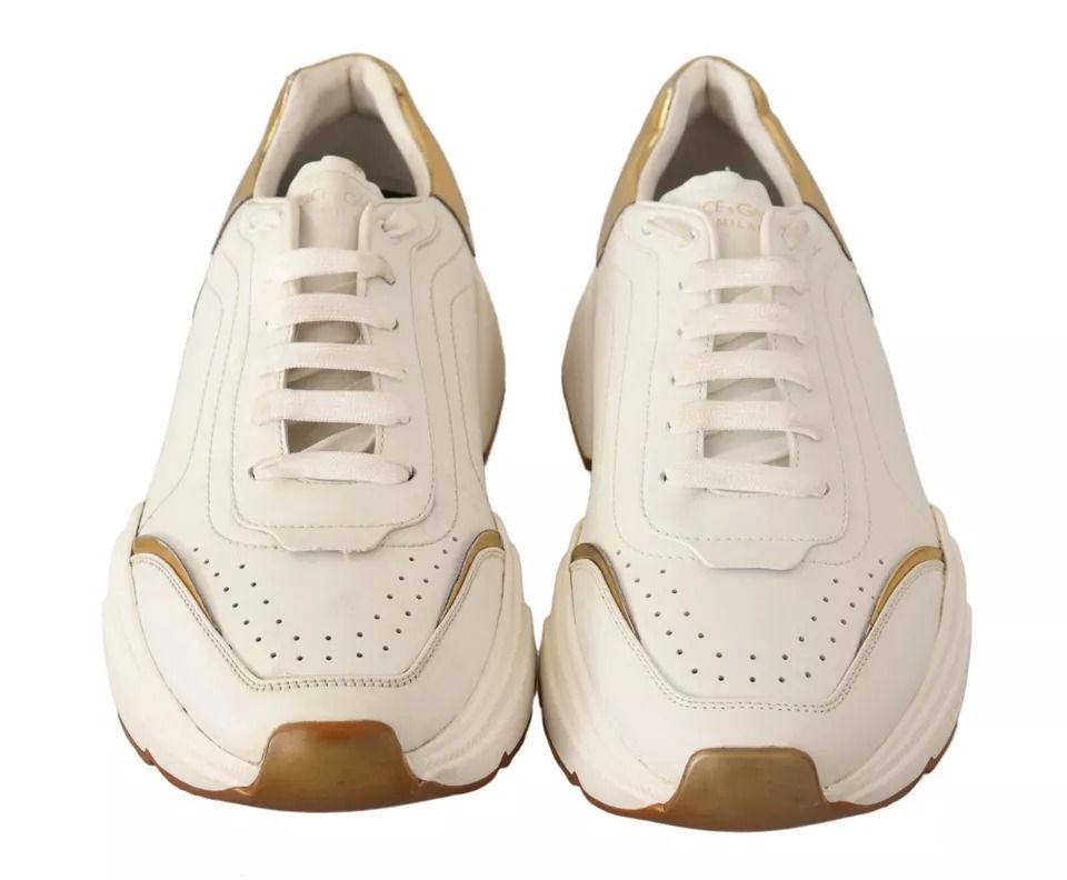 Gold Leather Sport DAYMASTER Sneakers Men's Shoes (Pre-Owned) - Dolce & Gabbana - Modalova