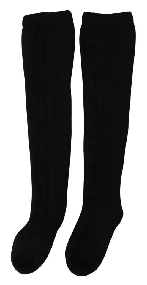 Wool Knit Calf Long Women Accessory Women's Socks (Pre-Owned) - Dolce & Gabbana - Modalova