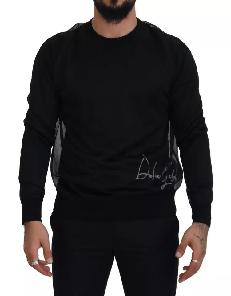Polyester Crewneck Men Pullover Men's Sweater (Pre-Owned) - Dolce & Gabbana - Modalova