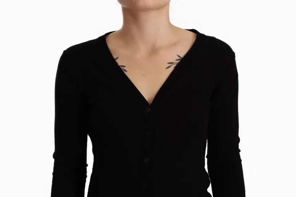 Wool Knit Button Down Cardigan Women's Sweater (Pre-Owned) - Dolce & Gabbana - Modalova