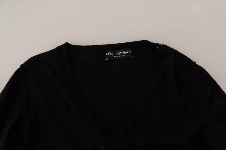 Wool Knit Button Down Cardigan Women's Sweater (Pre-Owned) - Dolce & Gabbana - Modalova