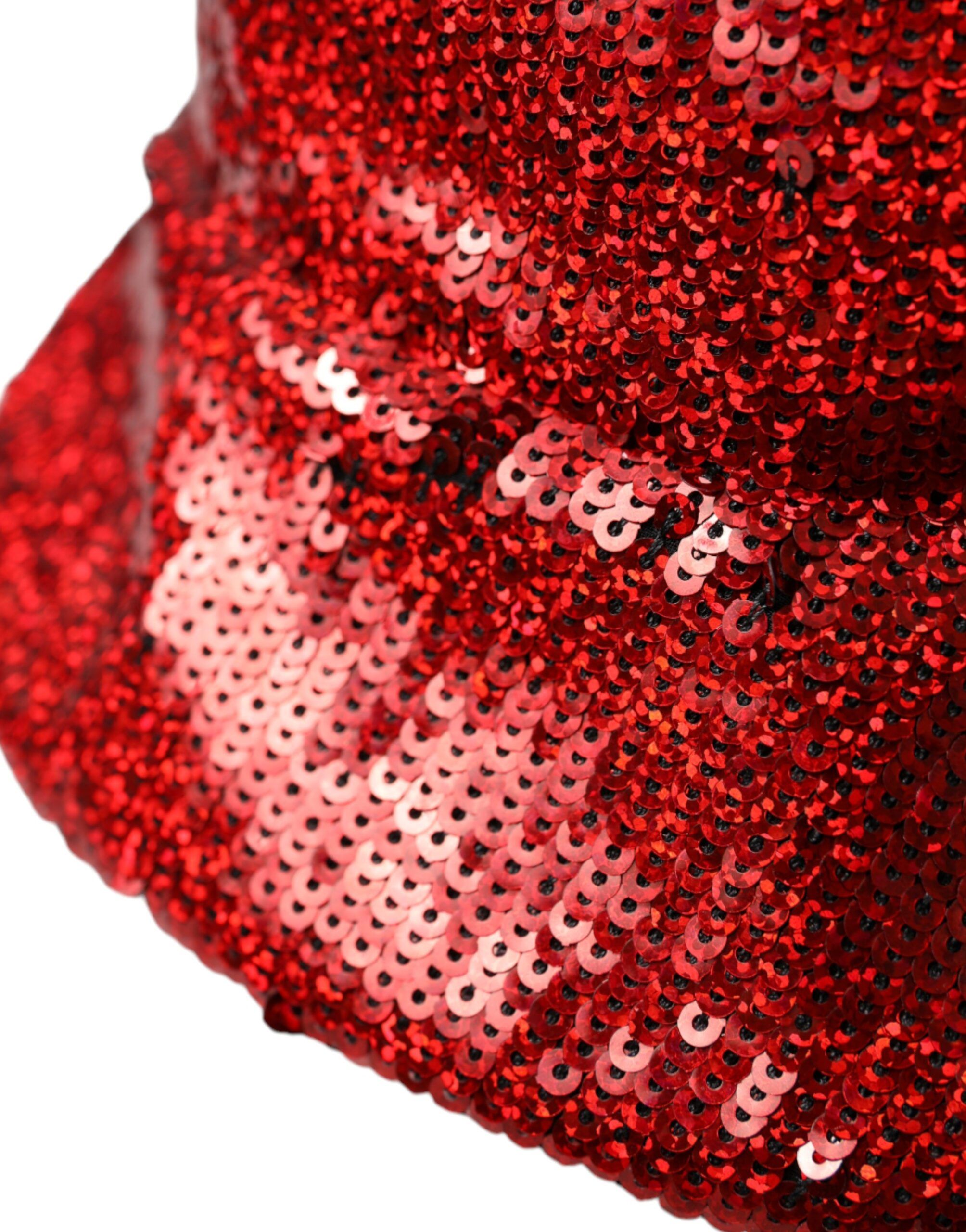 Sequined Nylon Bucket Hat Men's Men - Dolce & Gabbana - Modalova