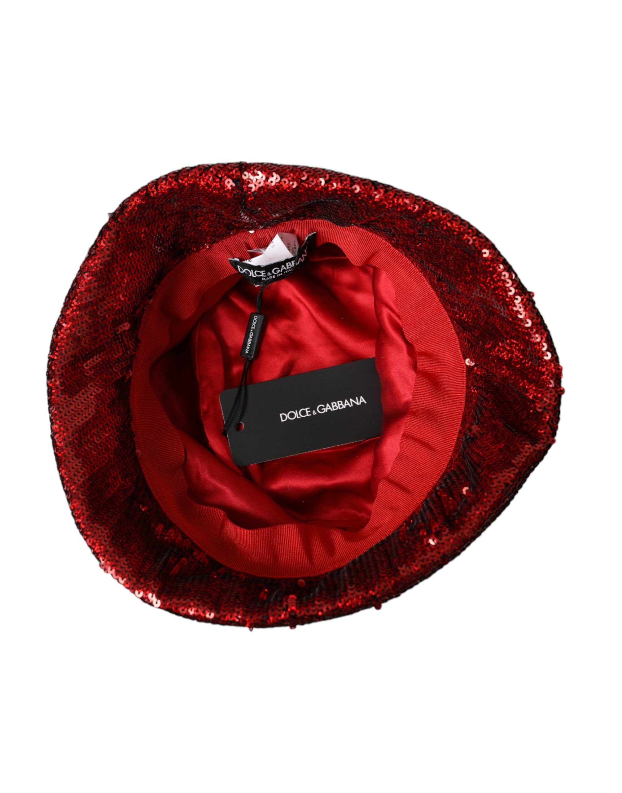 Sequined Nylon Bucket Hat Men's Men - Dolce & Gabbana - Modalova