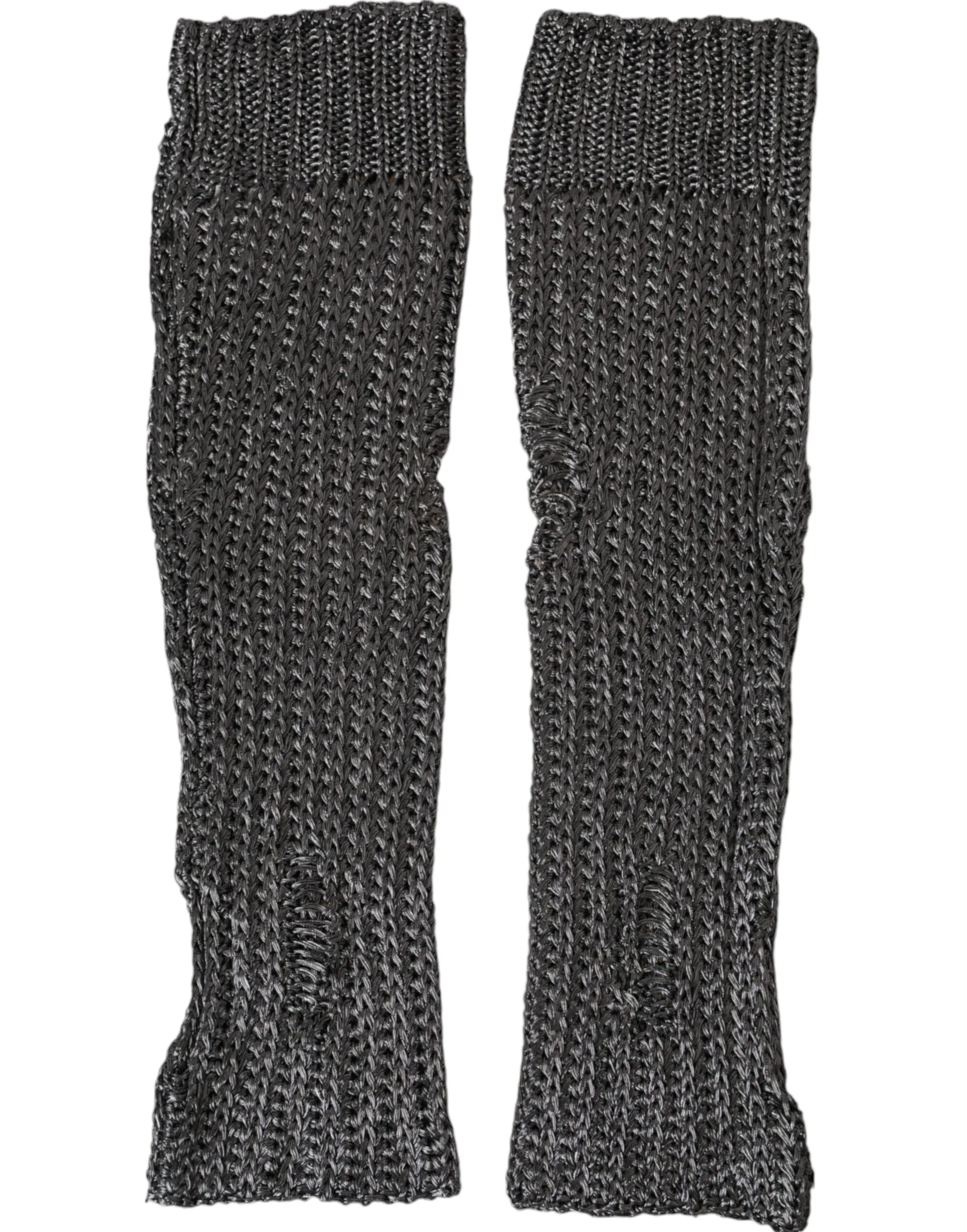 Viscose Knitted Finger Less Women's Gloves - Dolce & Gabbana - Modalova