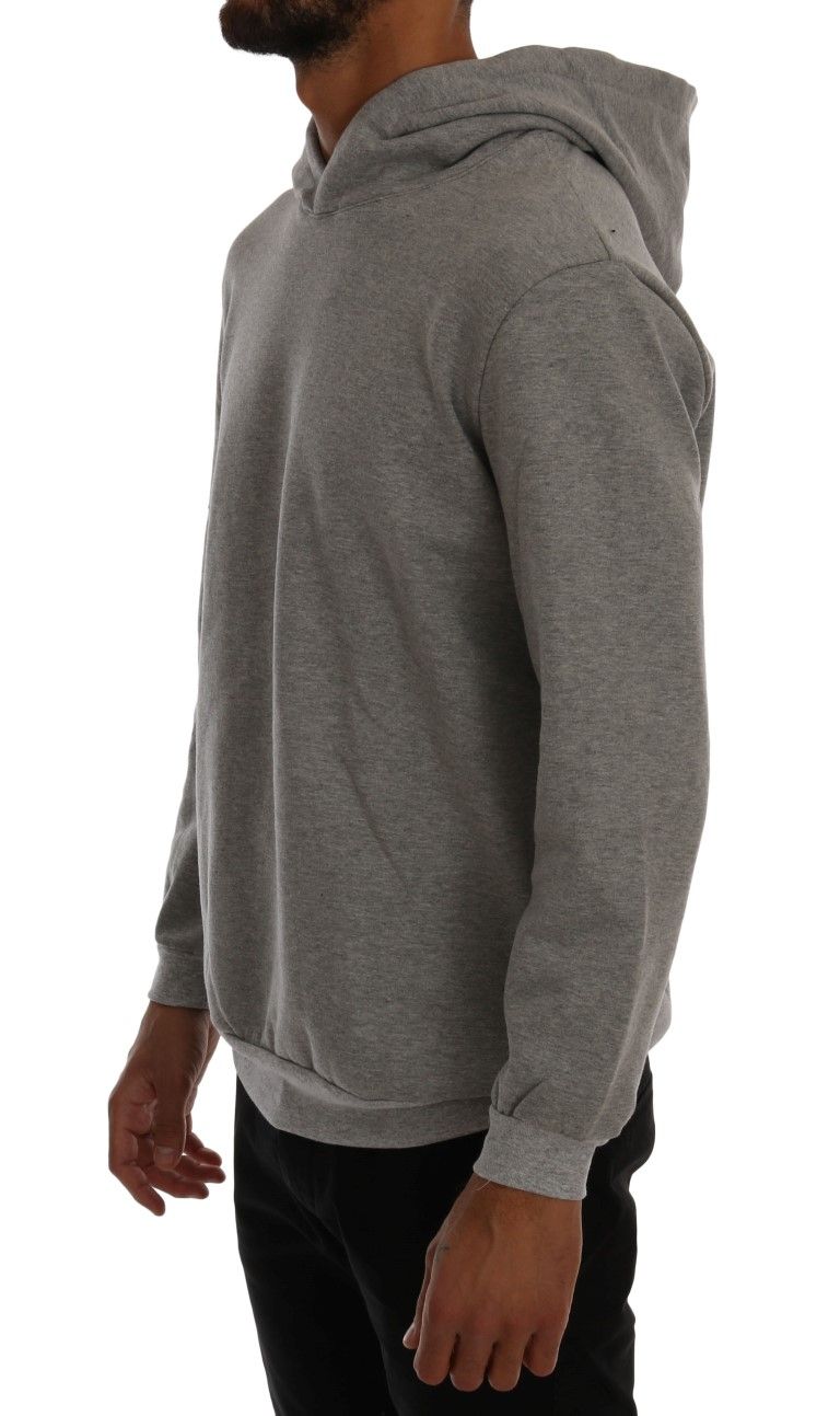 Pullover Hodded Cotton Men's Sweater - Daniele Alessandrini - Modalova