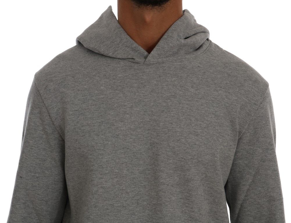 Pullover Hodded Cotton Men's Sweater - Daniele Alessandrini - Modalova