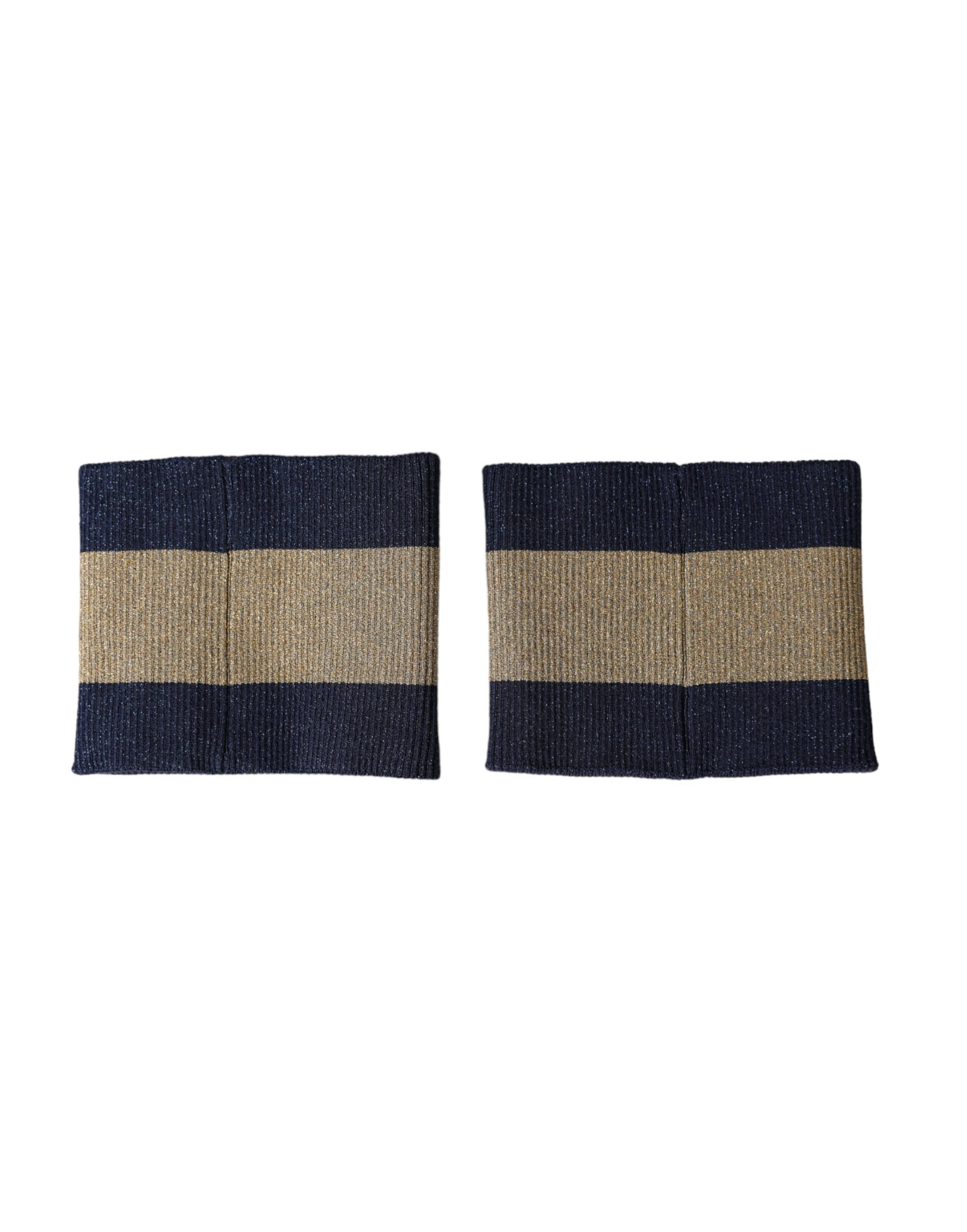 Black Gold Logo Star 84 Viscose Men's Wristband - Dolce & Gabbana - Modalova