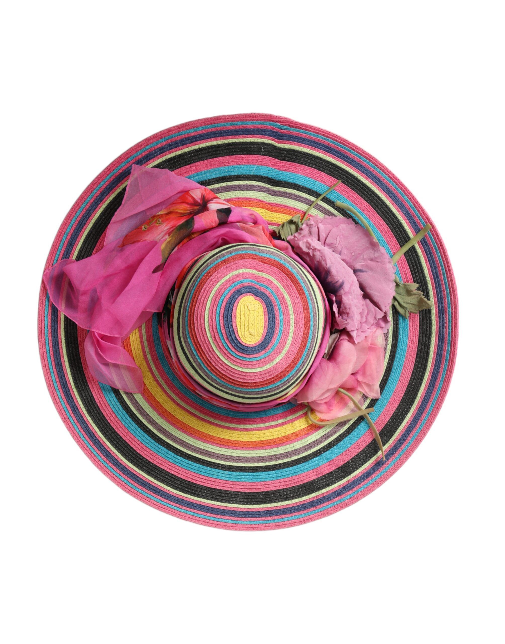 Fantasy Wide Brim Floppy Women's Hat - Dolce & Gabbana - Modalova