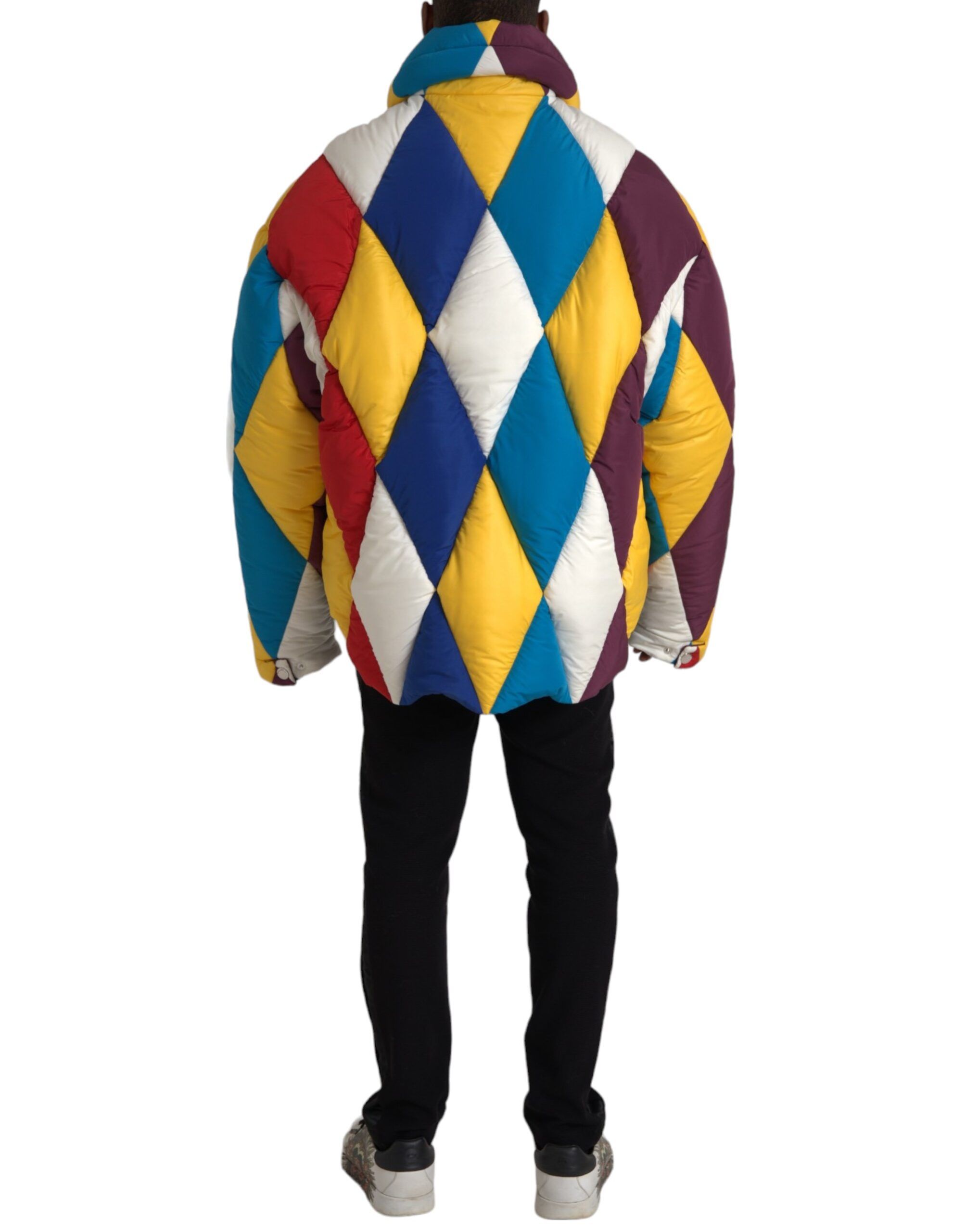 Windbreaker Puffer Jacket Men's Men - Dolce & Gabbana - Modalova