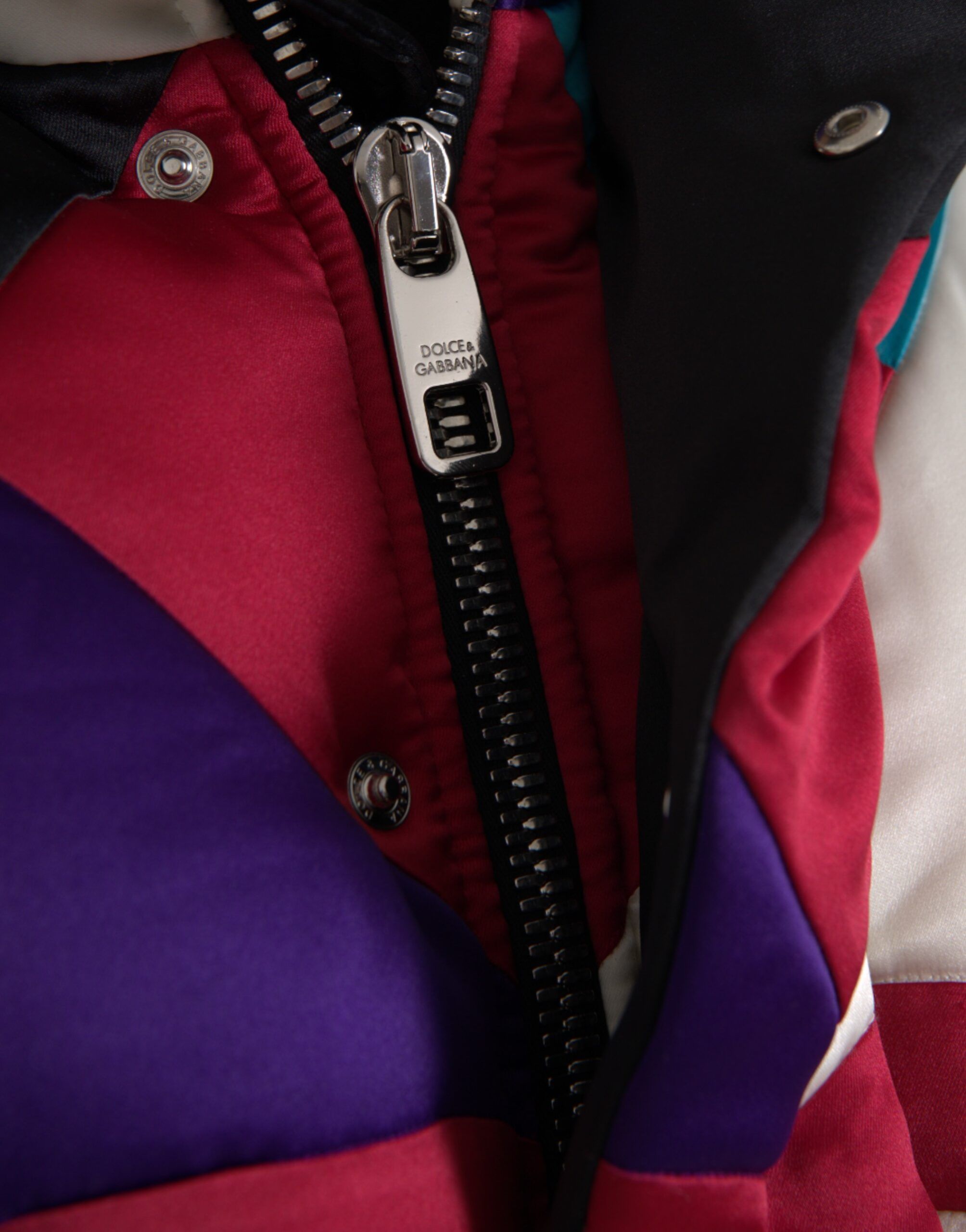 Logo Windbreaker Puffer Men's Jacket - Dolce & Gabbana - Modalova