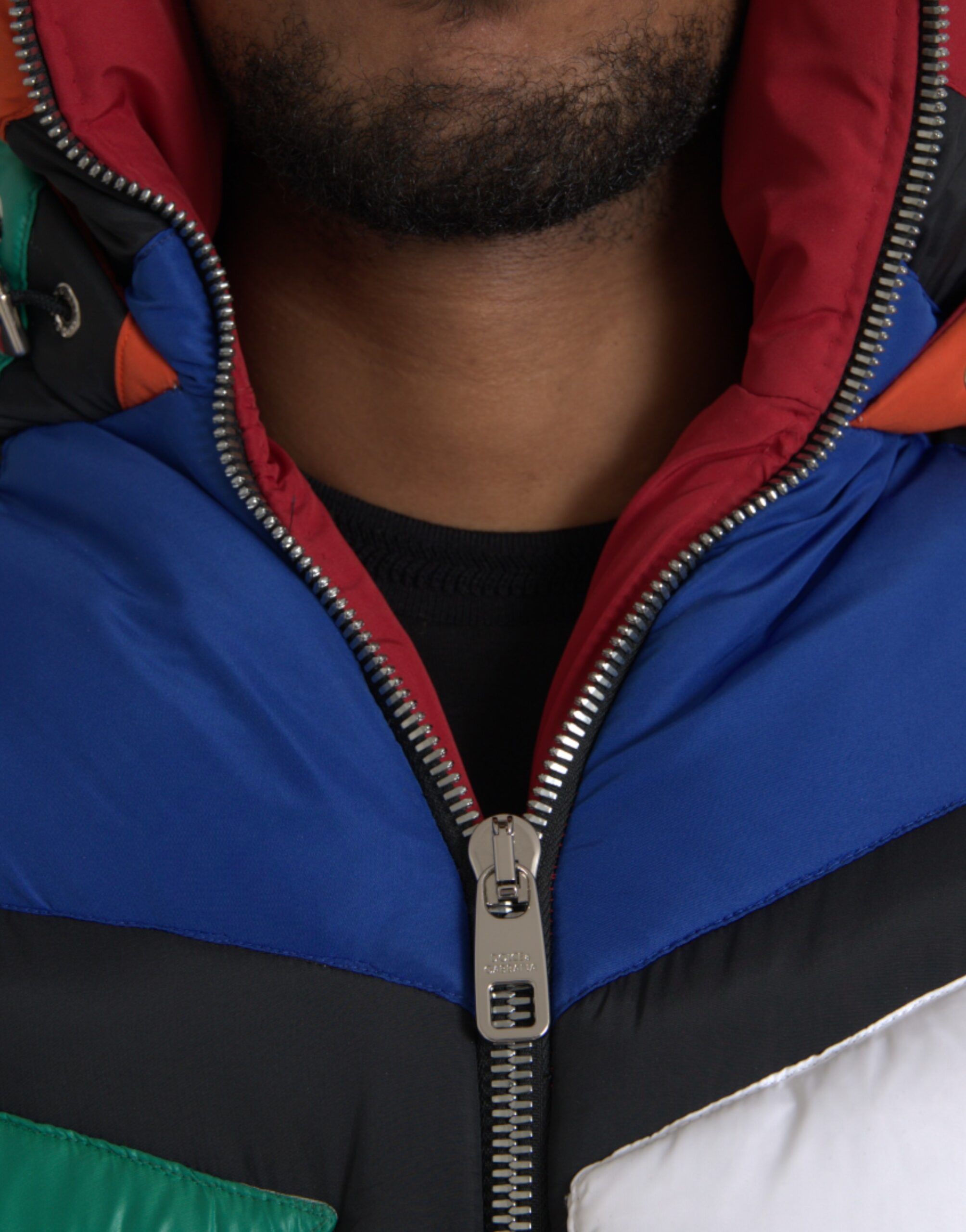 Quilted Hooded Puffer Men's Jacket - Dolce & Gabbana - Modalova