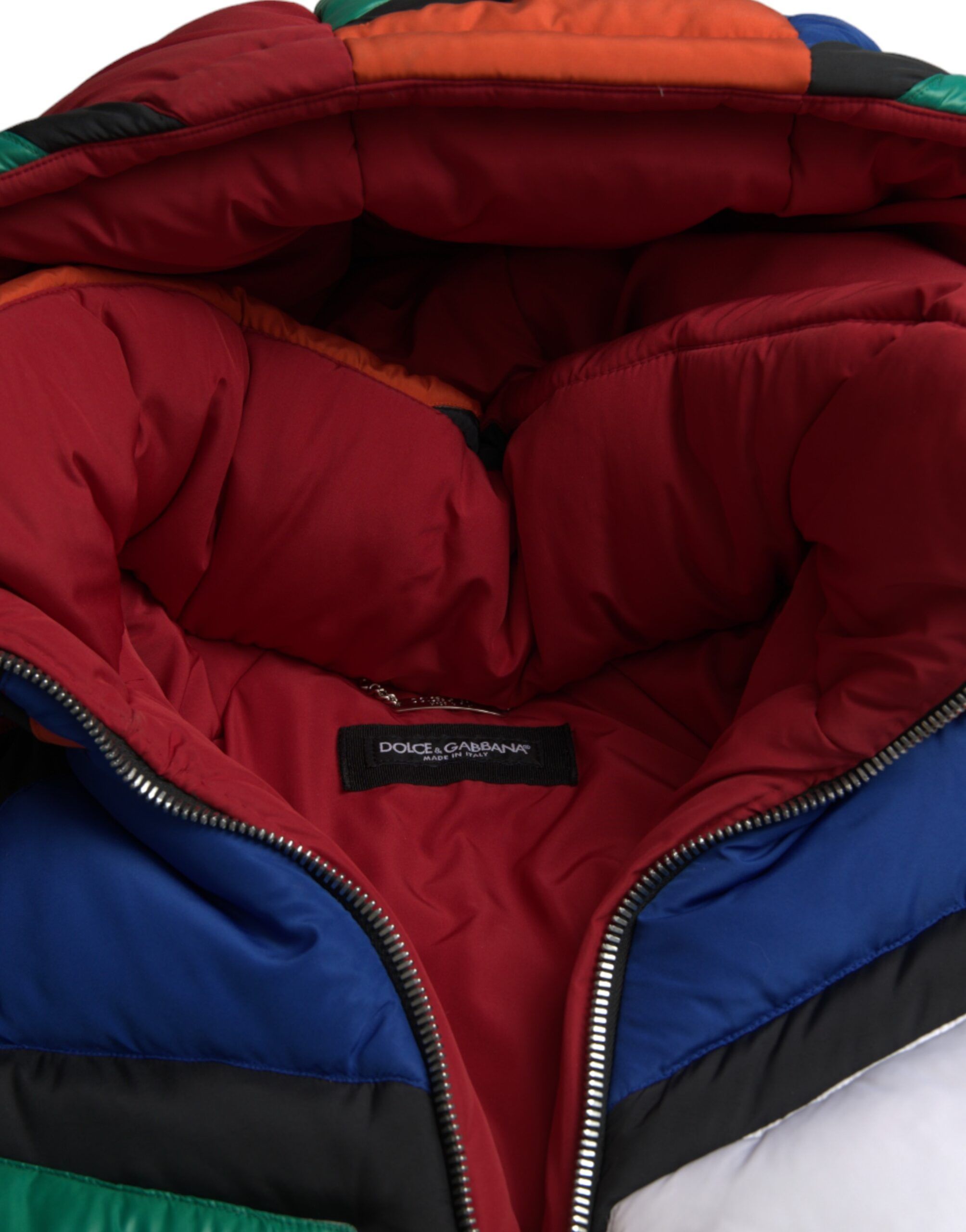 Quilted Hooded Puffer Men's Jacket - Dolce & Gabbana - Modalova