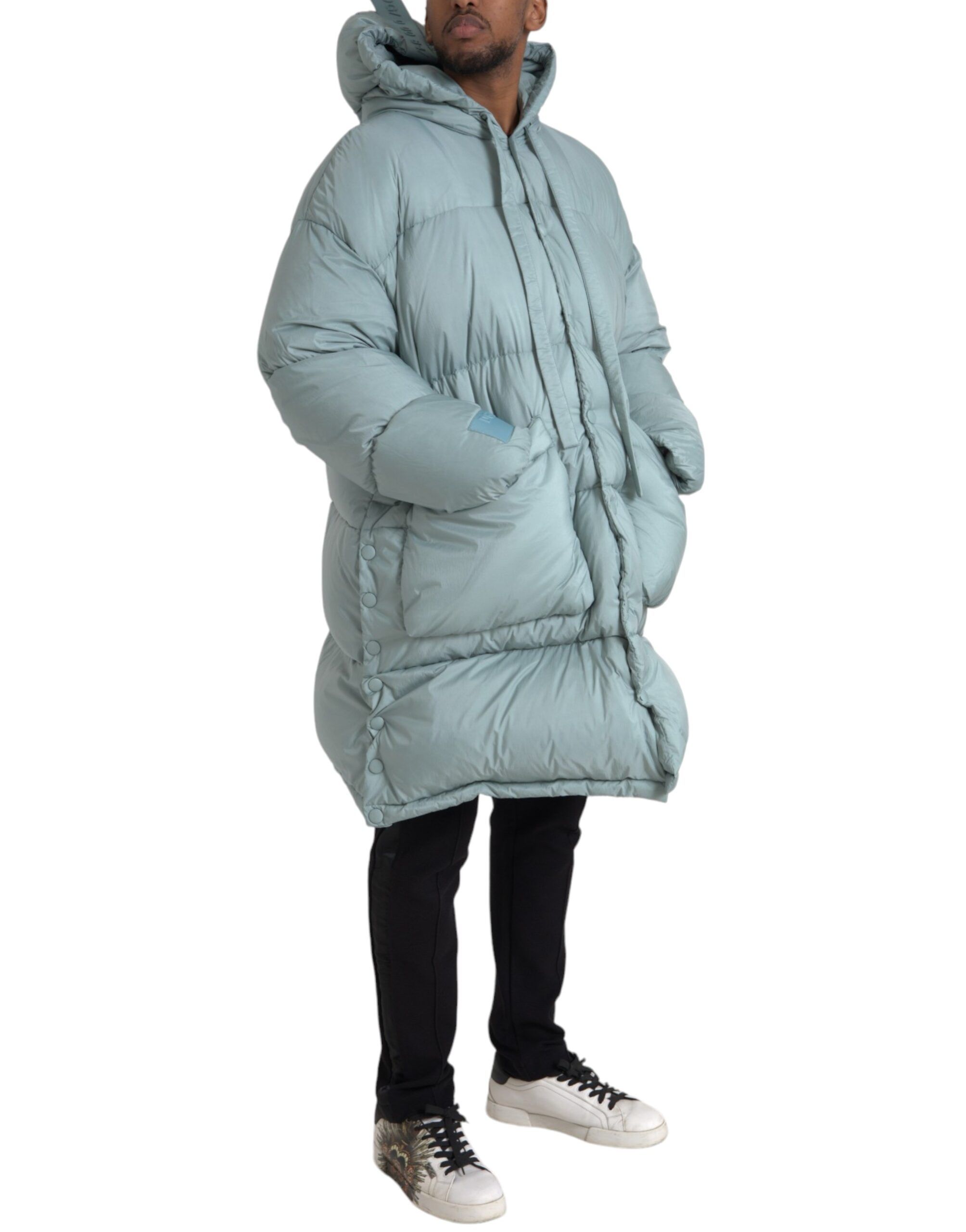 Quilted Hooded Puffer Jacket Men's Men - Dolce & Gabbana - Modalova