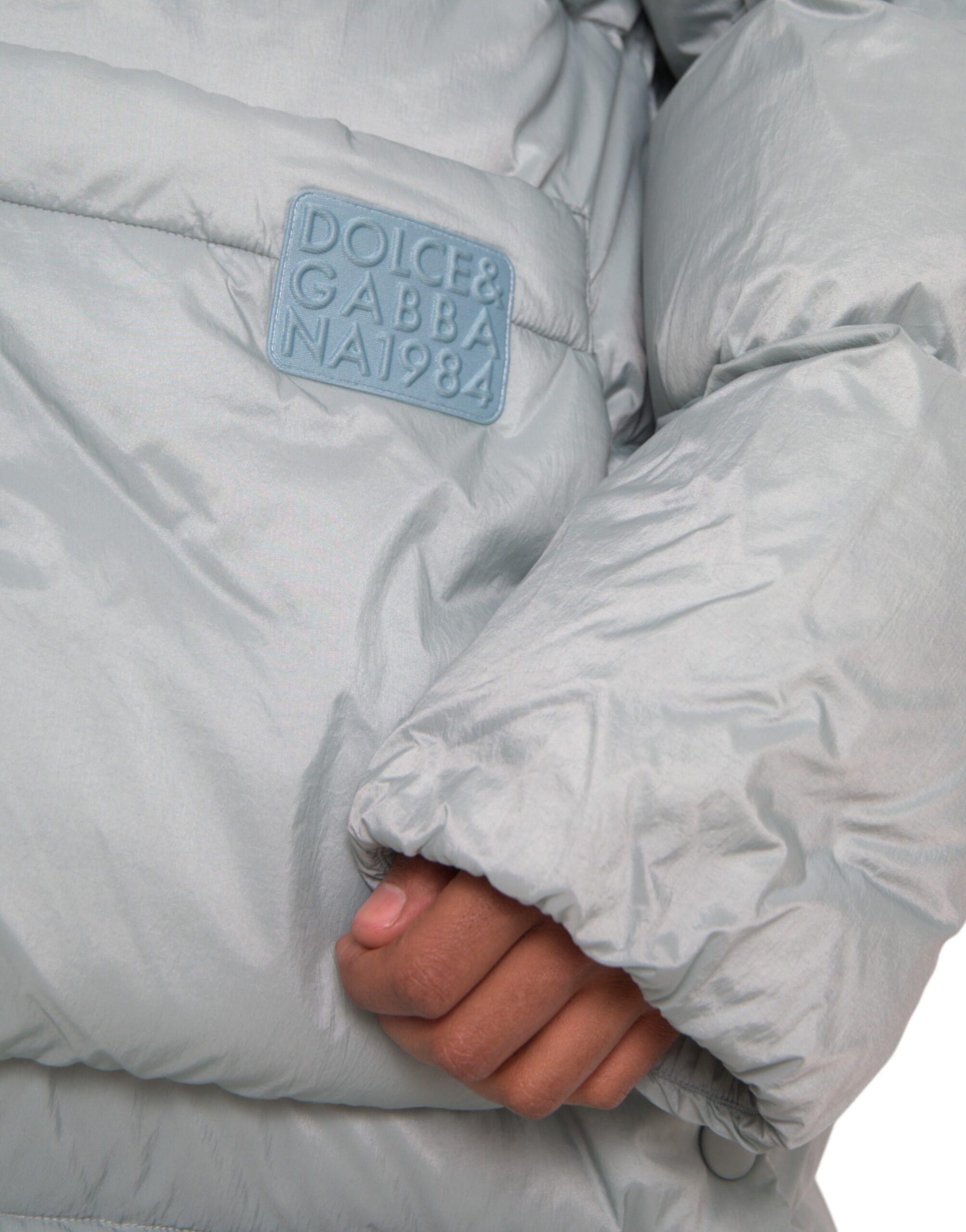 Quilted Hooded Puffer Jacket Men's Men - Dolce & Gabbana - Modalova