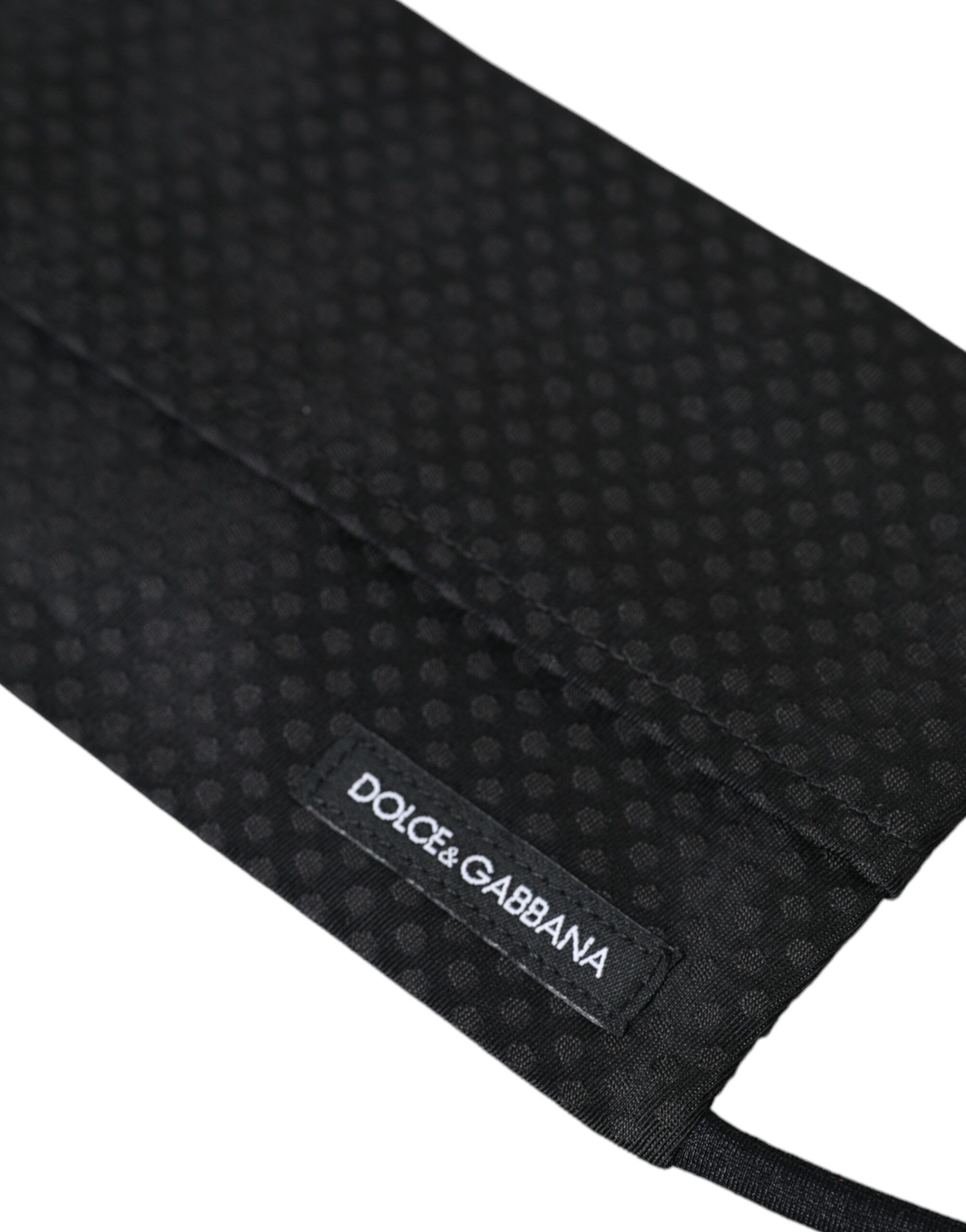 Silk Adjustable Necktie Face Men's Mask - Dolce & Gabbana - Modalova