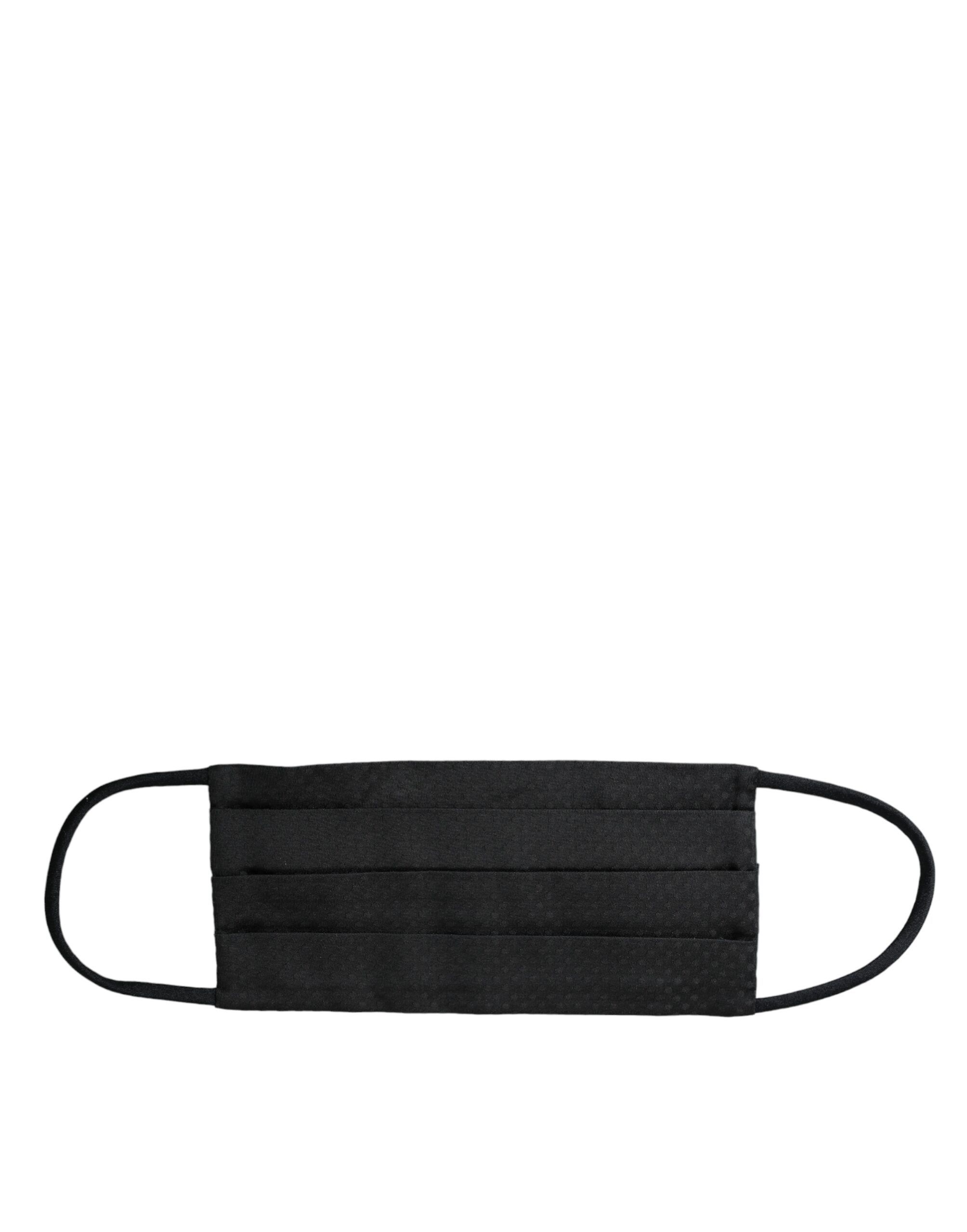 Silk Adjustable Necktie Face Men's Mask - Dolce & Gabbana - Modalova